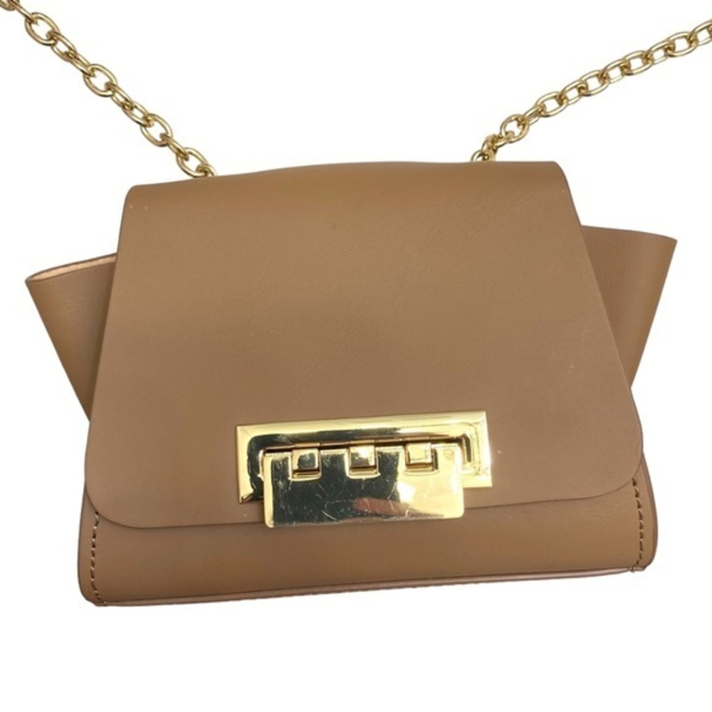 Zac zac Posen mini brown eartha crossbody bag